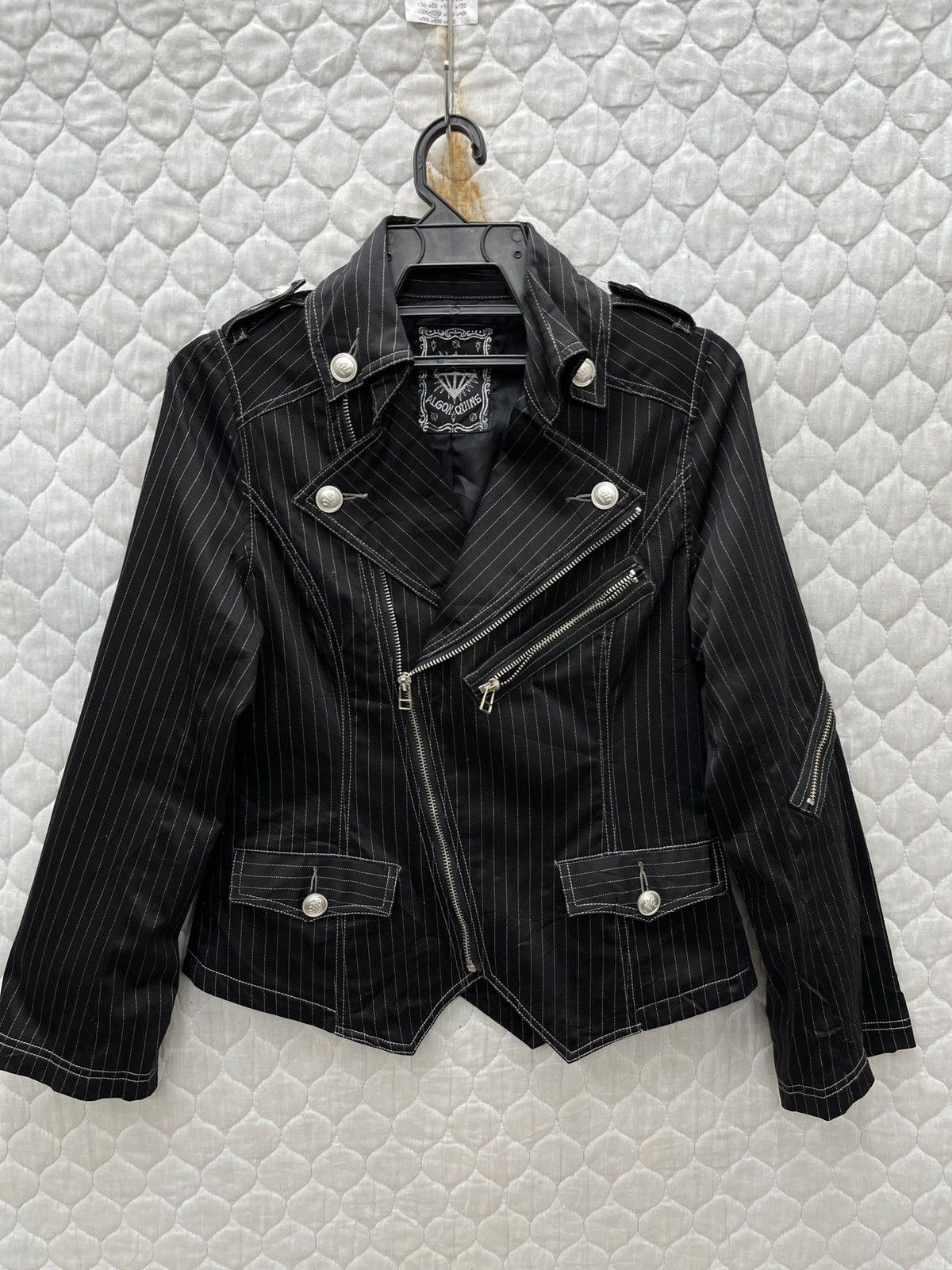 If Six Was Nine × Japanese Brand × Le Grande Bleu (L.G.B.) 🔥🔥🔥ARCHIVE ALGON QUINS PUNK JACKET Size S / US 4 / IT 40 - 2 Thumbnail