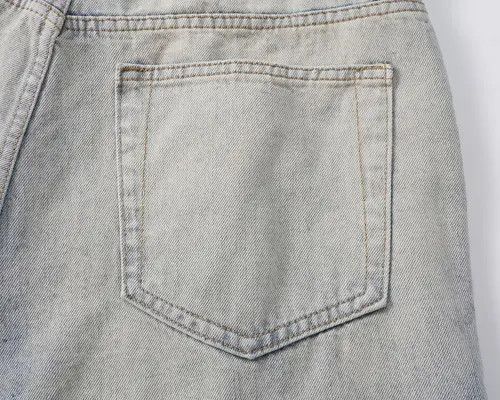Other High street washed gradient denim shorts y2k Size US 32 / EU 48 - 6 Thumbnail