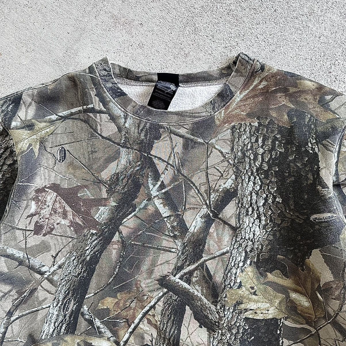 Carhartt × Vintage 10/10 Vintage Y2K Carhartt Style Realtree Camo Crewneck Size US XL / EU 56 / 4 - 2 Thumbnail