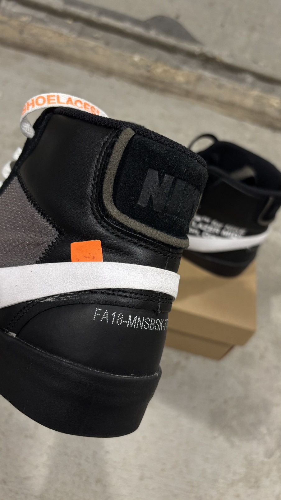 Nike × Off-White Nike Off White Blazer Grim Reaper Size US 10.5 / EU 43-44 - 9 Thumbnail