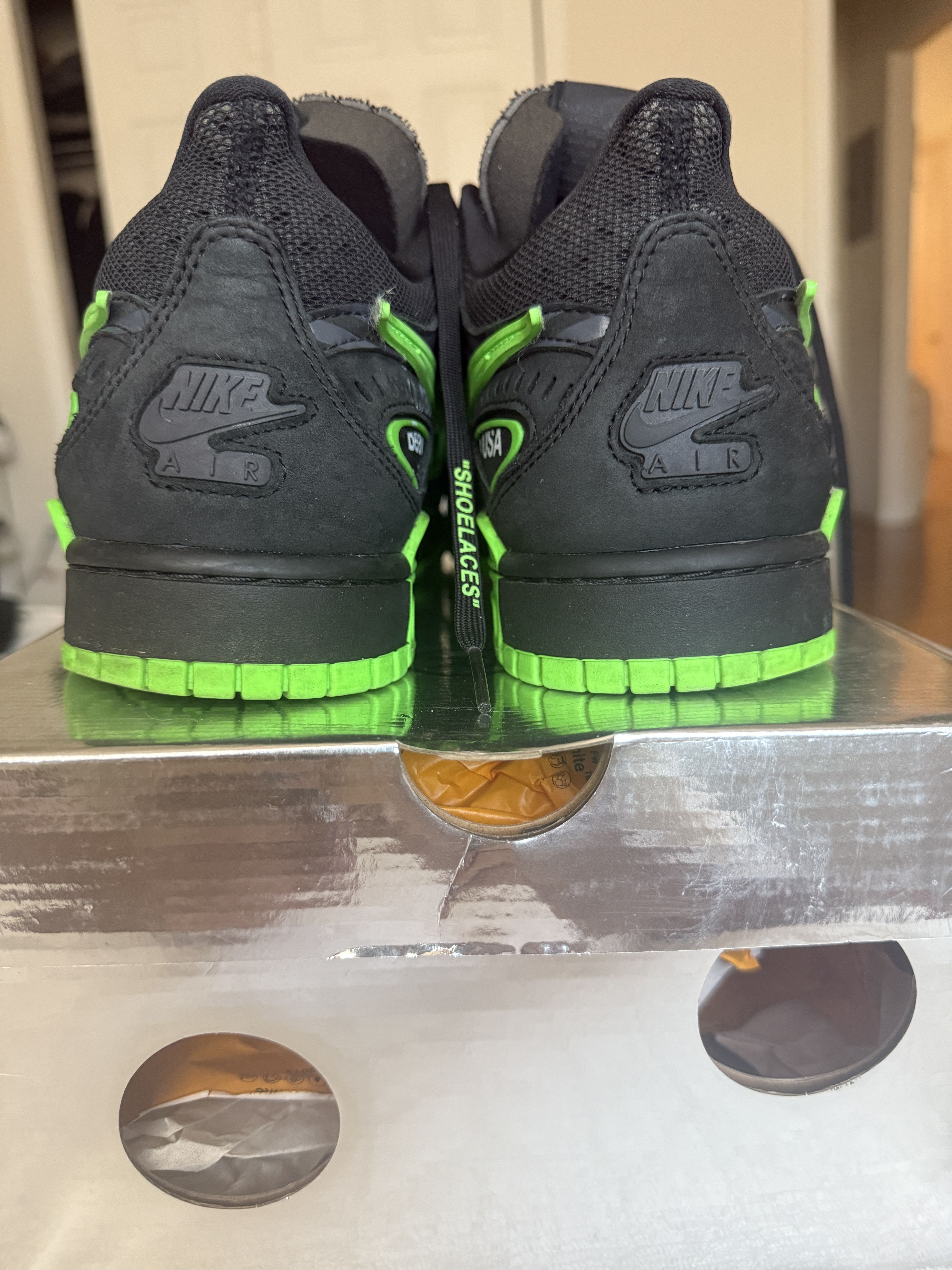 Nike × Off-White Nike Air Rubber dunk "Green Strike" Size US 12 / EU 45 - 9 Thumbnail