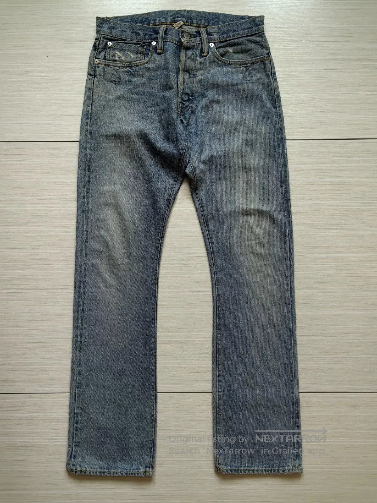 RRL Ralph Lauren RRL Slim Bootcut Denim Jeans. Size US 30 / EU 46 - 2 Thumbnail