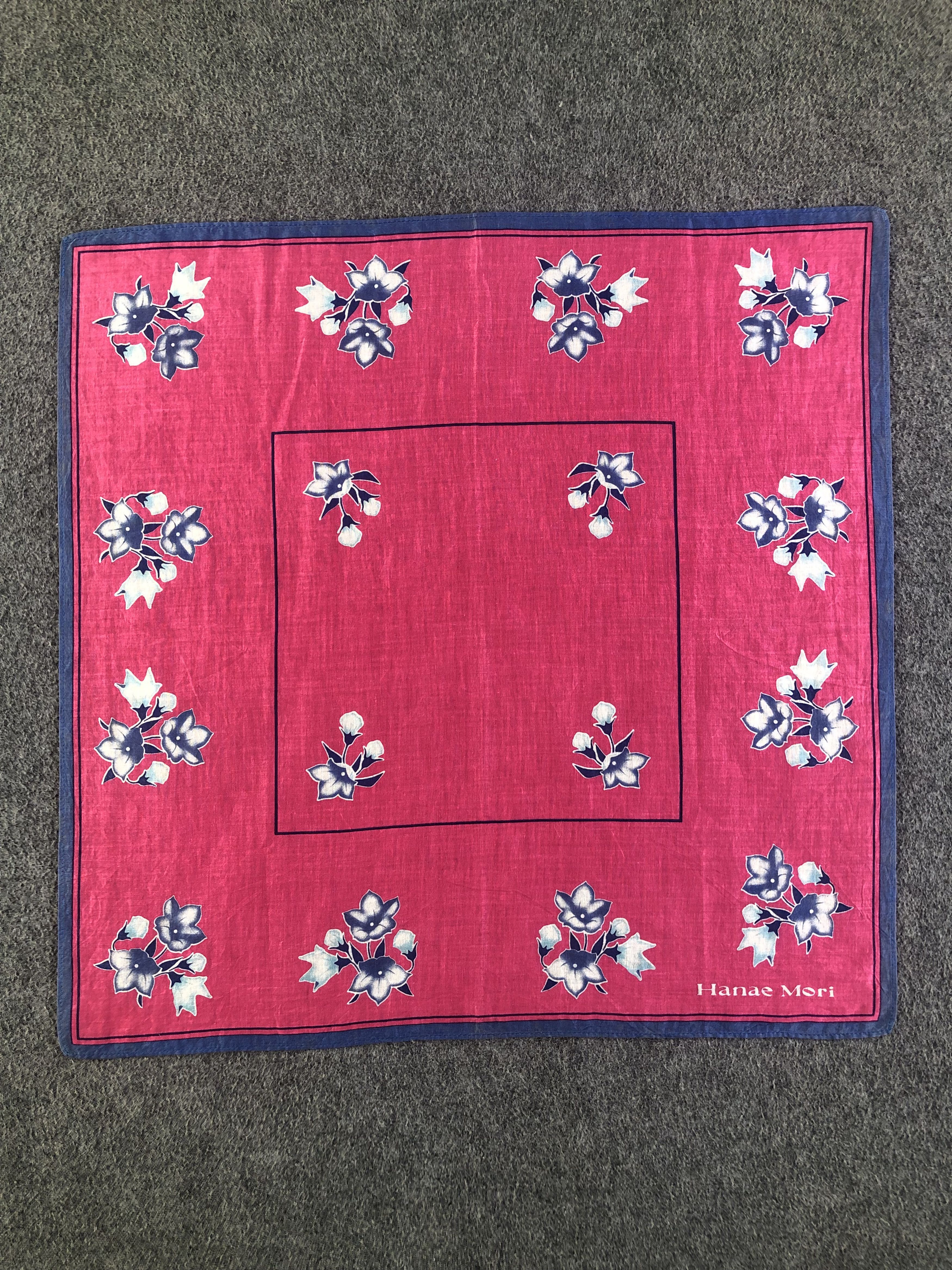 Hanae Mori Hanae Mori Handkerchief / Bandana / Neckerchief C514 Size ONE SIZE - 3 Thumbnail
