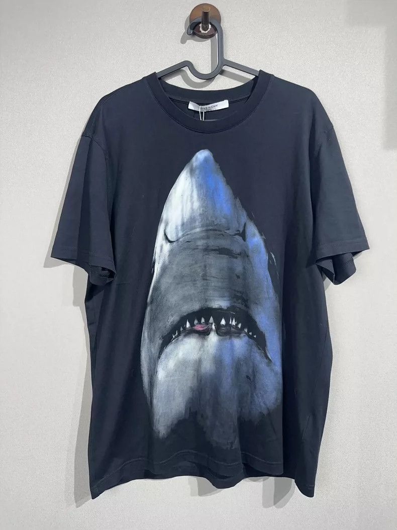 Givenchy Black Hole Letter Round Neck Sweatshirt