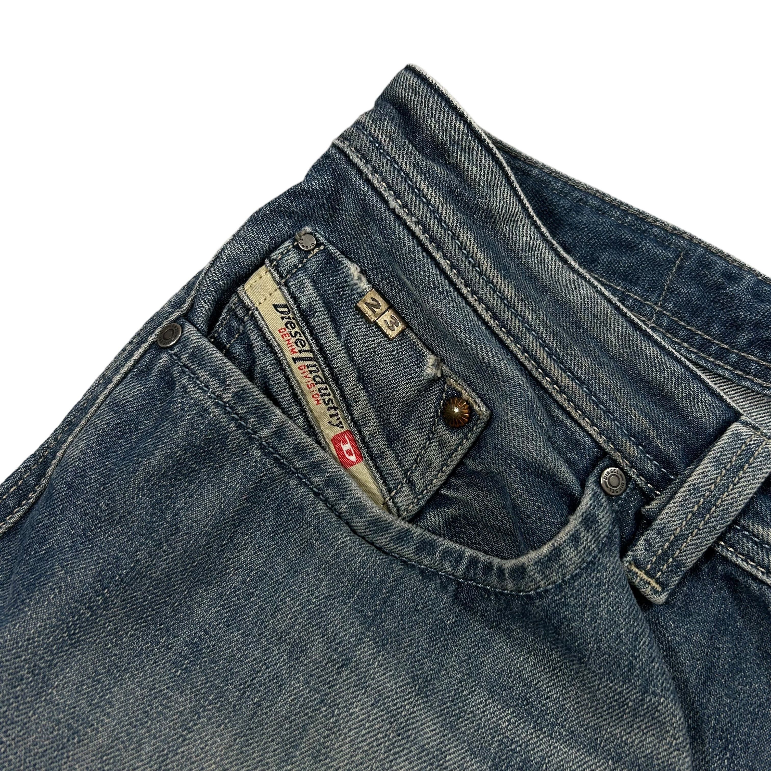 Diesel Diesel Larkee Regular Straight Blue Denim Jeans 008B4 W36L34 Size US 36 / EU 52 - 8 Thumbnail