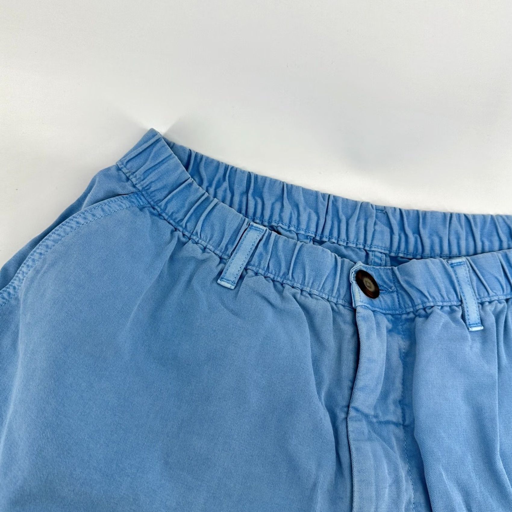 Chubbies Chubbies Chino Shorts Blue Women's M Cotton Stretch Slash Pockets Size 32" / US 10 / IT 46 - 4 Thumbnail
