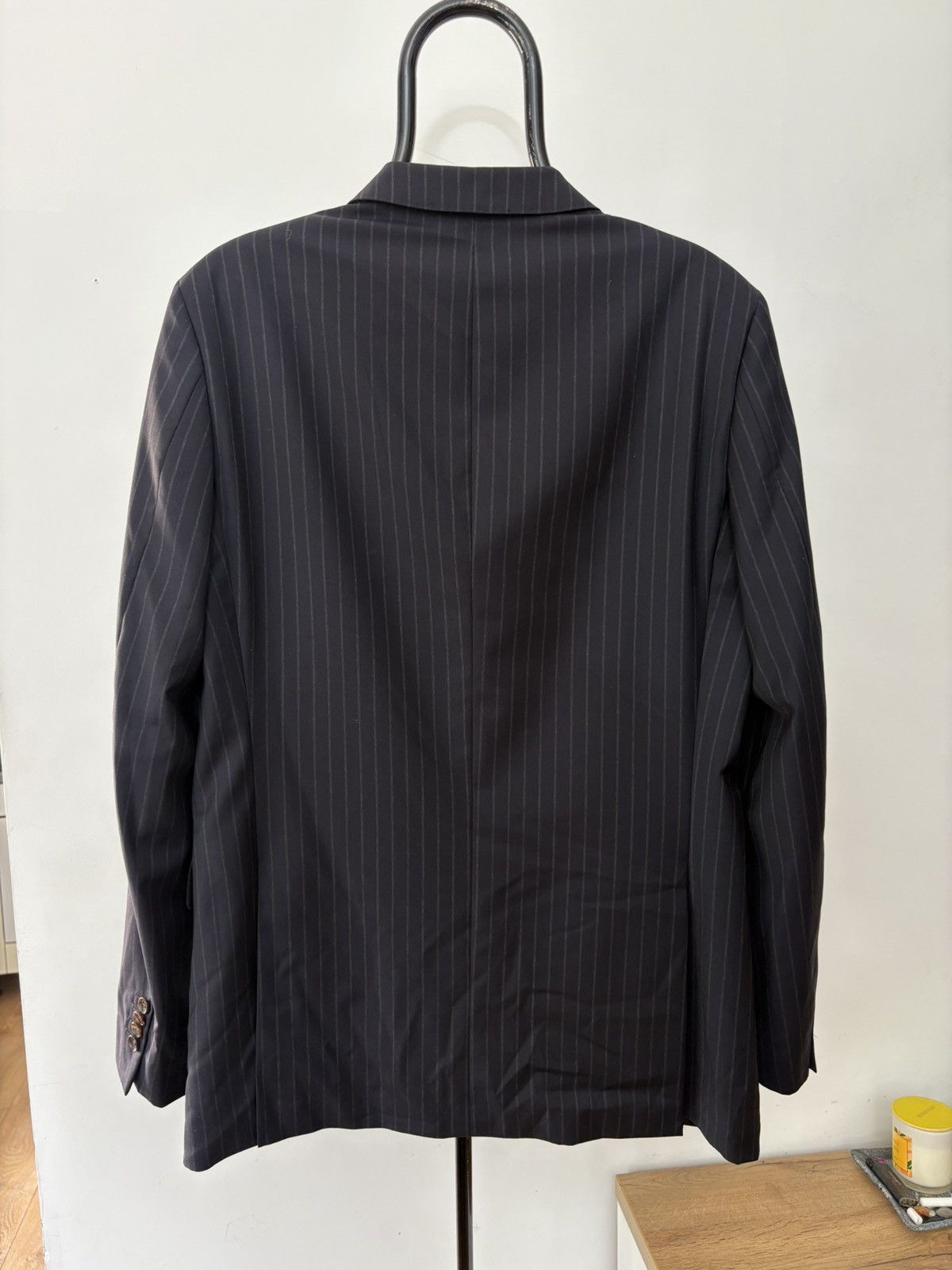 Designer × Windsor Smith Windsor Men’s Pinstripe Suit – Slim Fit, 100% Wool, Excell Size 50L - 7 Thumbnail