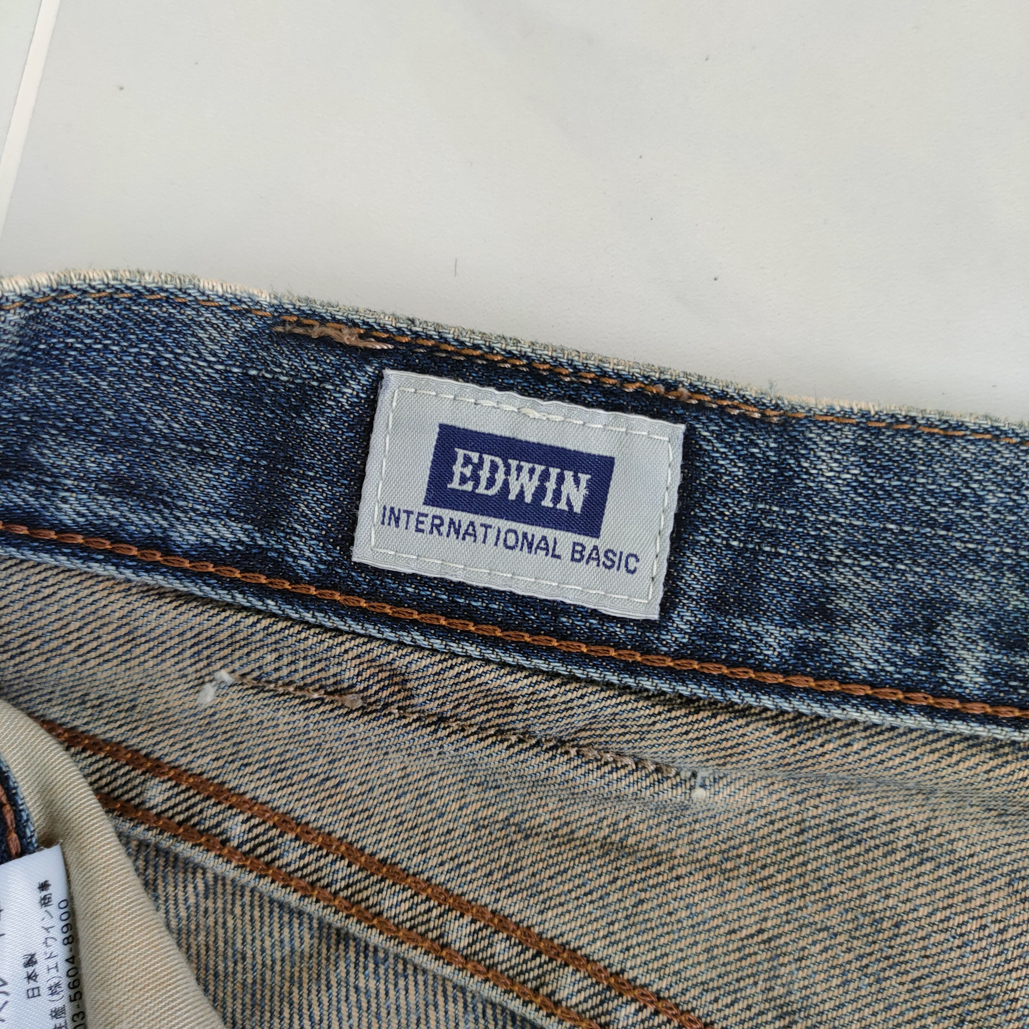 Edwin × Vintage VINTAGE EDWIN FADED JEAN DENIM PANTS Size US 33 - 13 Thumbnail