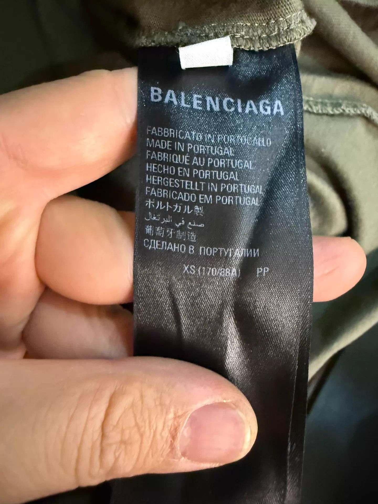 Balenciaga Balenciaga XS (L) T-Shirt Worn Twice Embroidered Logo Size US XS / EU 42 / 0 - 7 Thumbnail