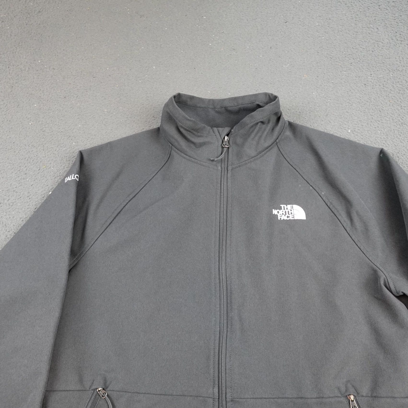 The North Face The North Face Windwall Jacket Mens Large Gray Full Zip Softshell Lined Hiking Size US L / EU 52-54 / 3 - 4 Thumbnail
