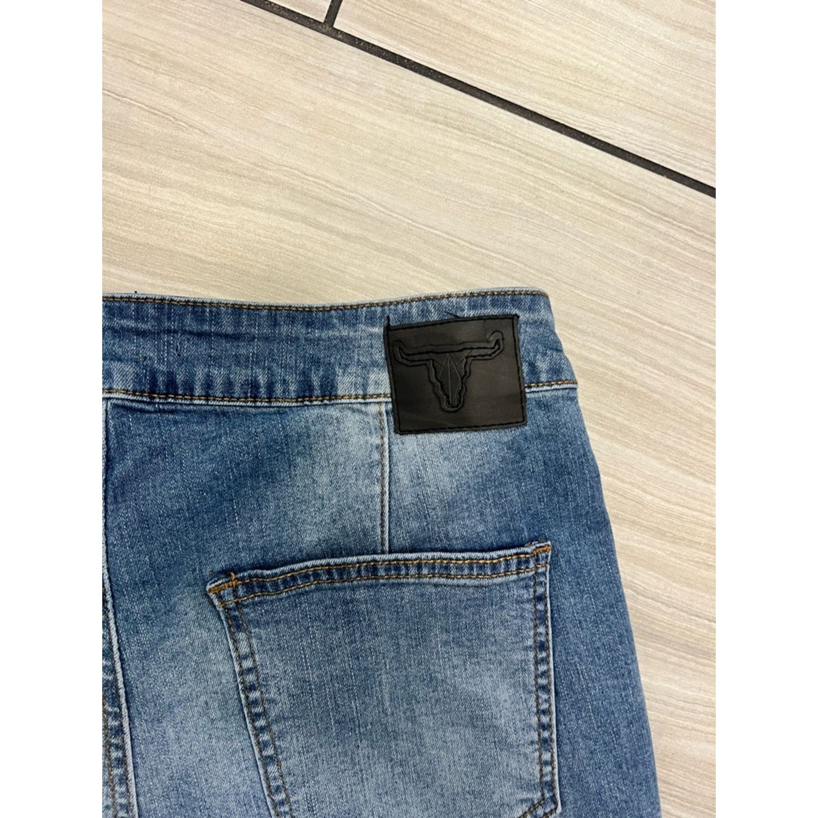 L&B L&B London Extreme Flare Bell Bottom Jeans Size 29" - 5 Thumbnail