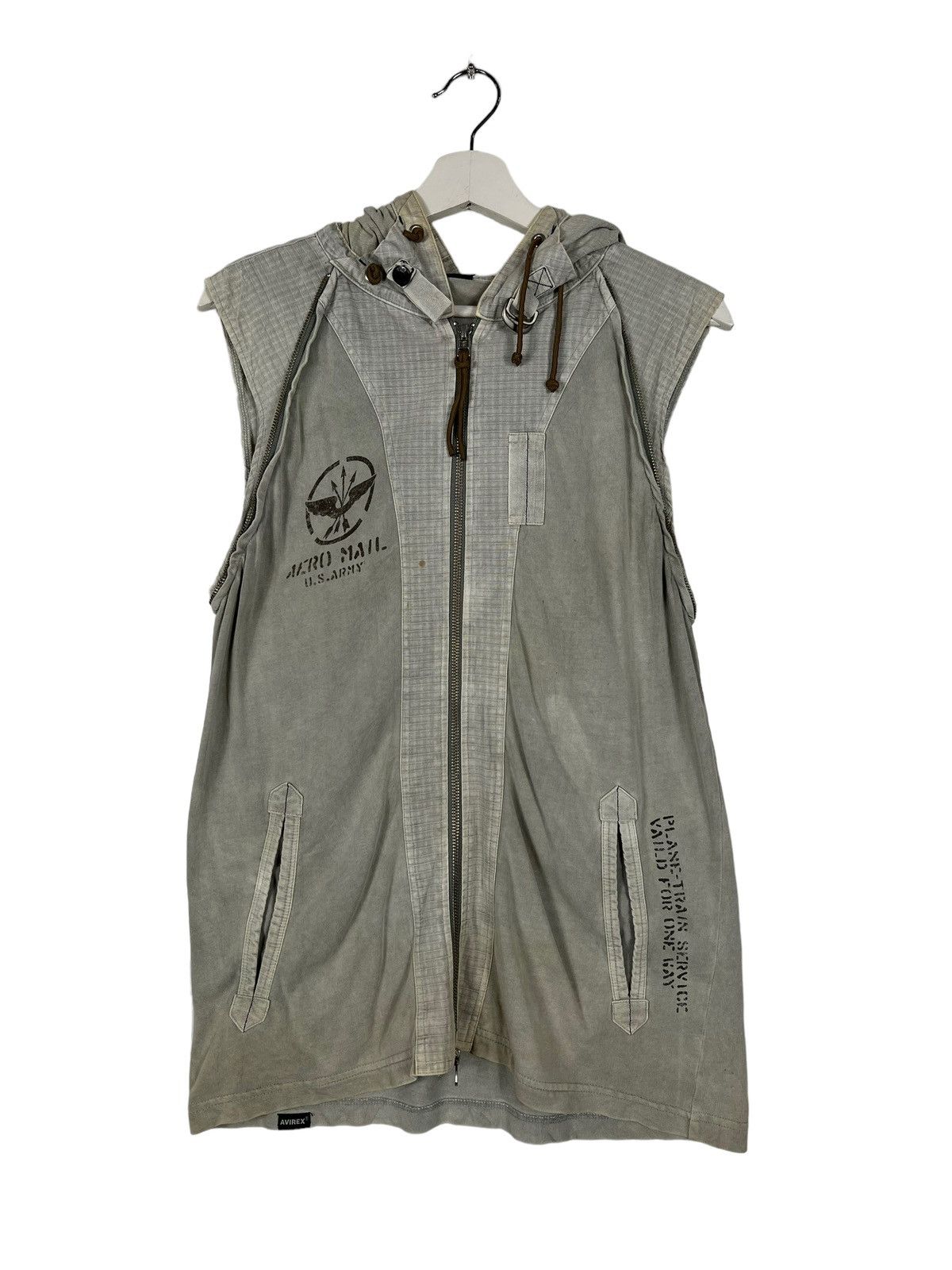 Avirex 🔥 AVIREX TANK TOP HOODIES Size US L / EU 52-54 / 3 - 2 Thumbnail