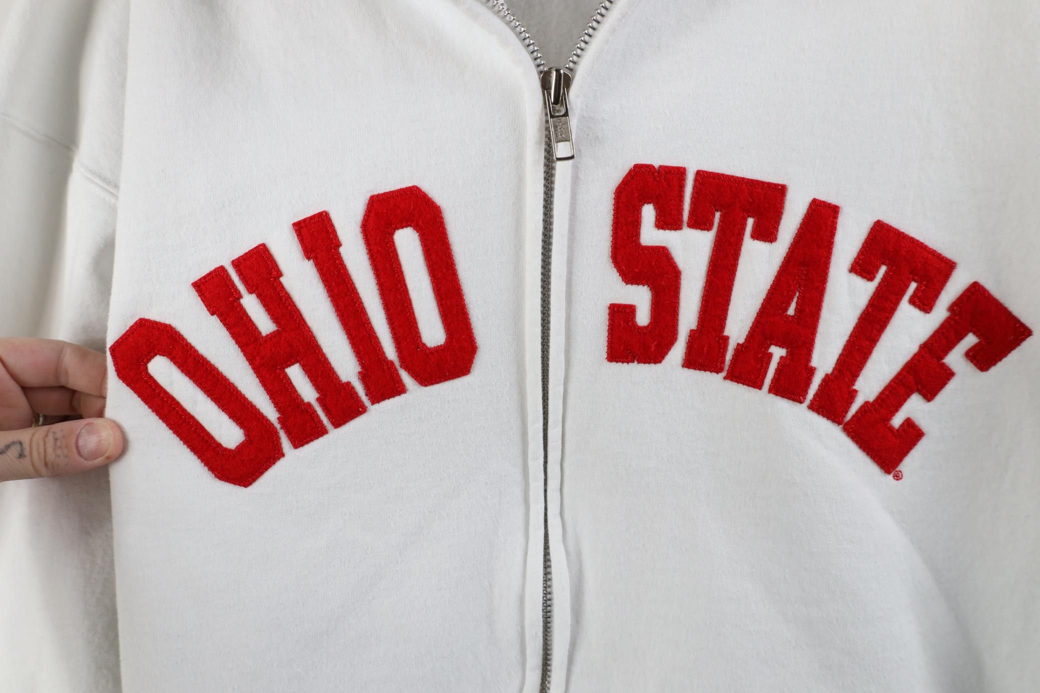Champion Vintage 90s Champion Ohio State University Full Zip Hoodie Size US M / EU 48-50 / 2 - 6 Thumbnail