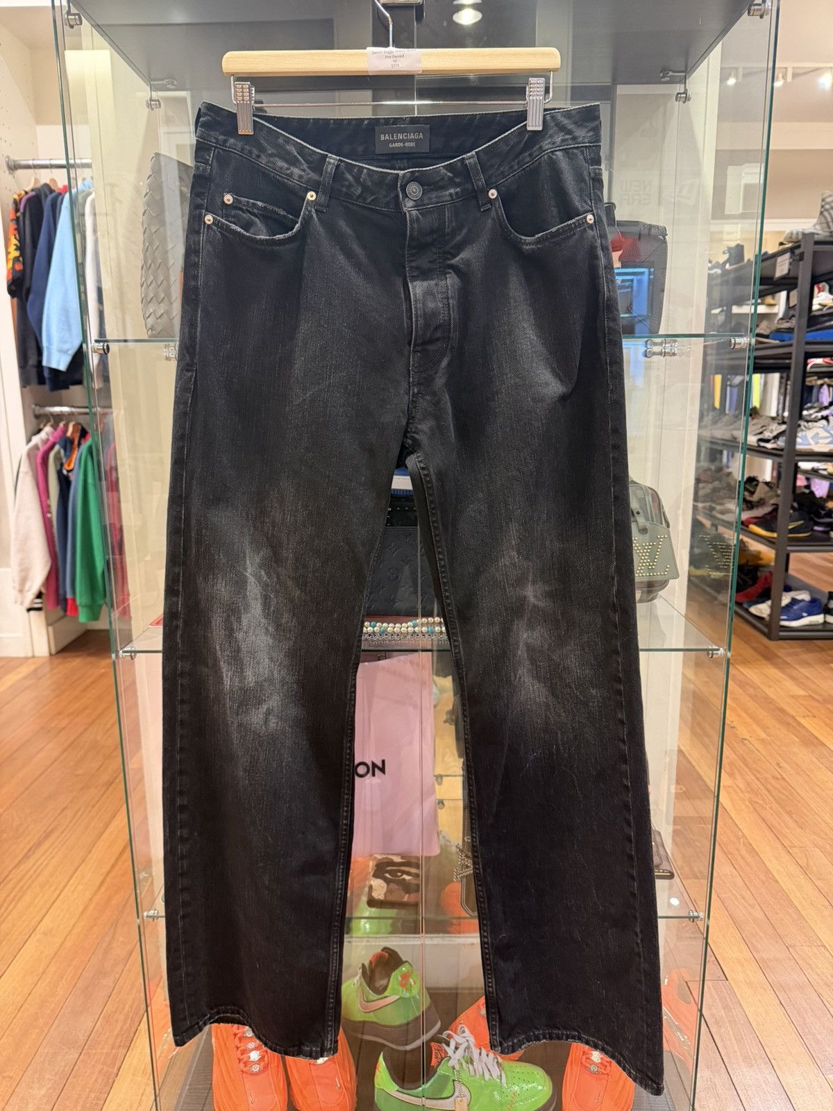 Balenciaga Balenciaga Baggy Denim Jeans Size US 35 - 1 Thumbnail