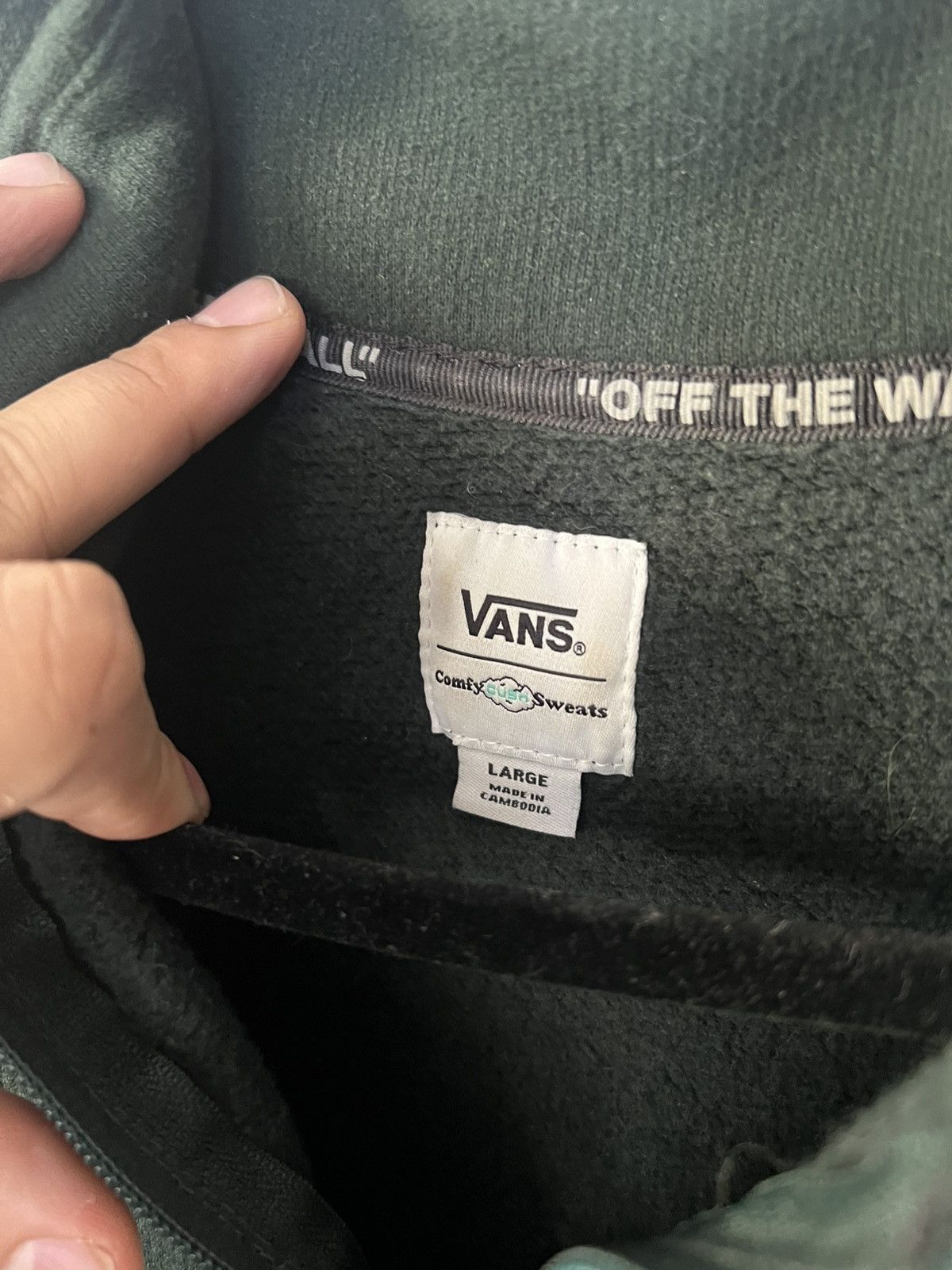 Vans Vans Quarter Zip Comfycush Sweater Size US L / EU 52-54 / 3 - 4 Thumbnail
