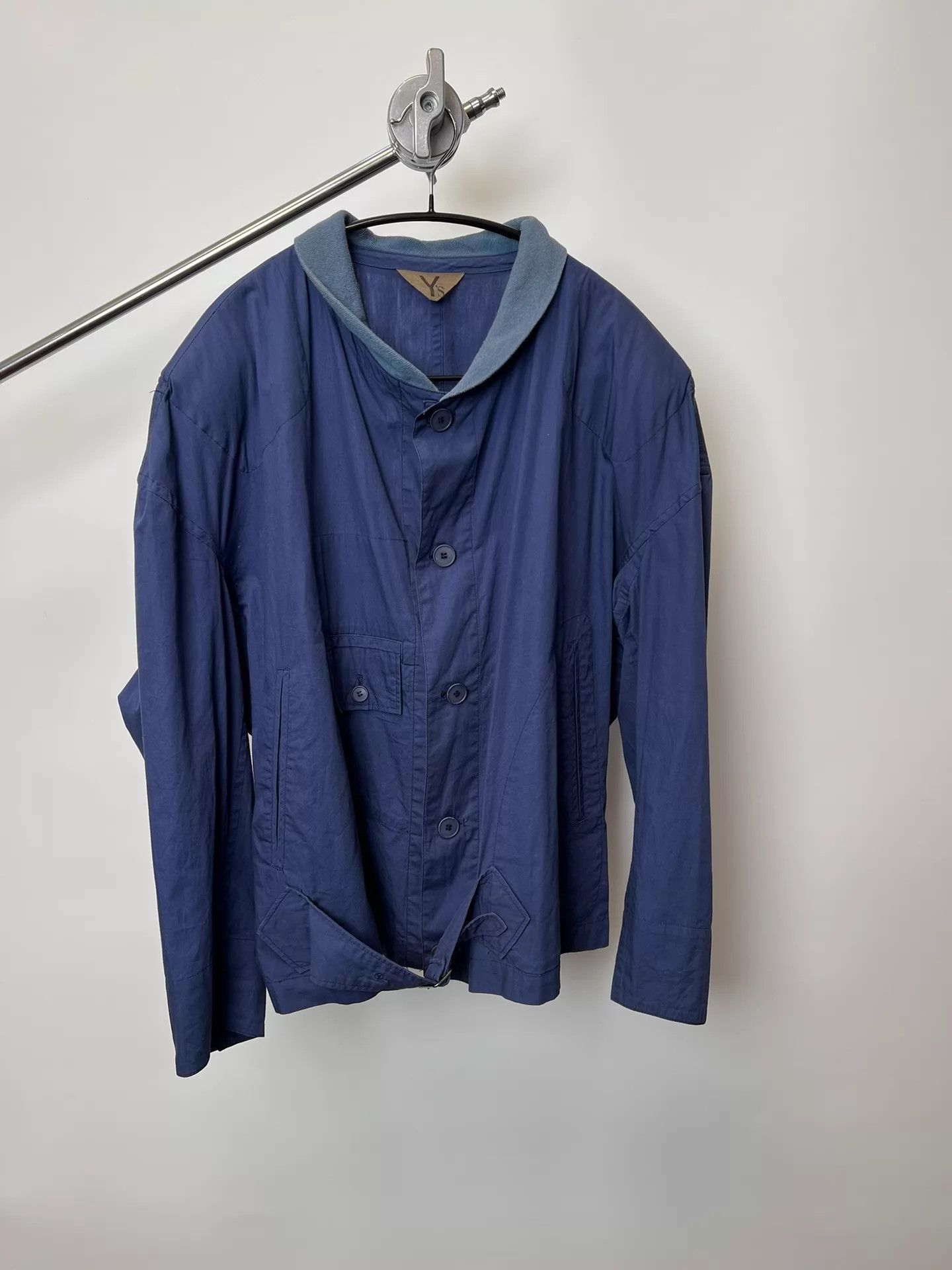Yohji Yamamoto Yohji Yamamoto Y’s French reworked shoulder-padded jacket Size US L / EU 52-54 / 3 - 1 Thumbnail
