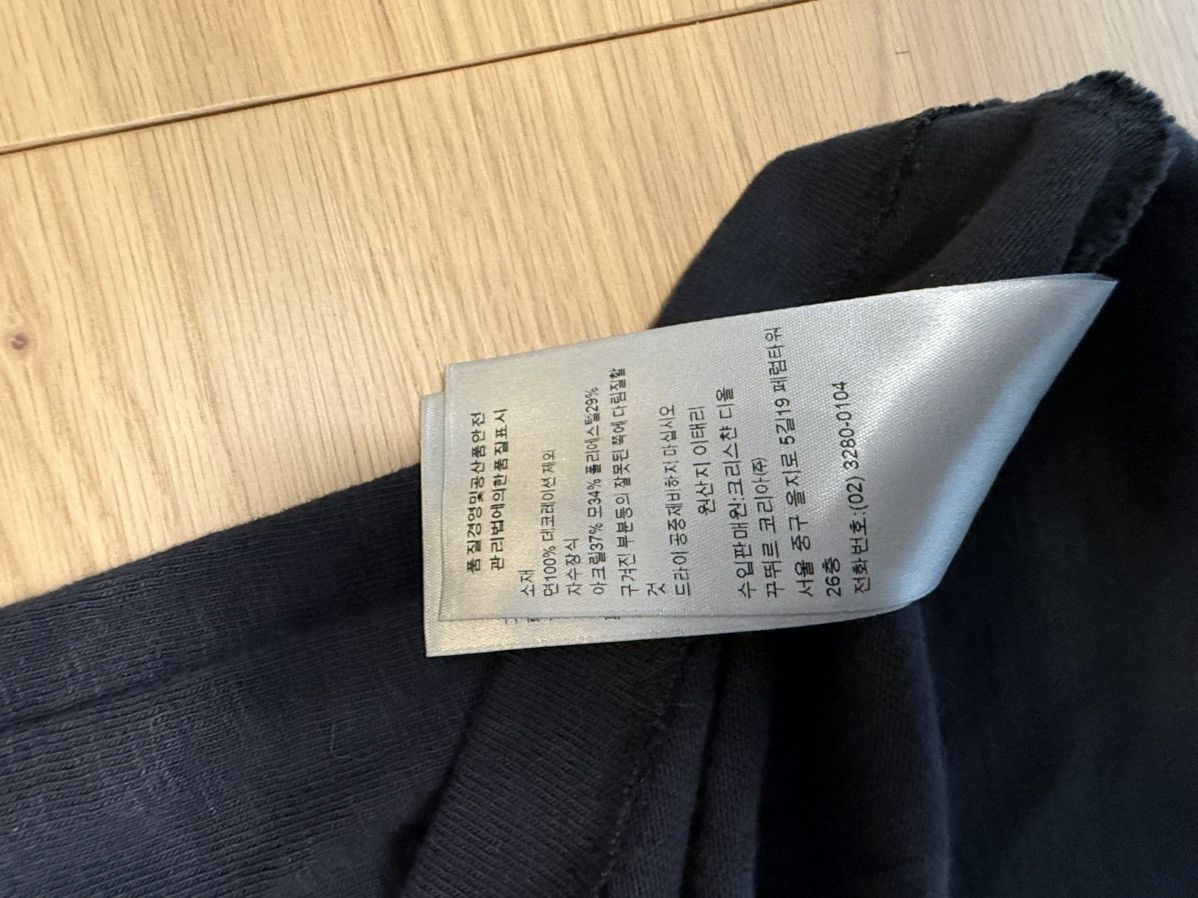 Dior “For My Real Friends” Tee – Washed Black / Vintage Fade Size US XL / EU 56 / 4 - 13 Thumbnail