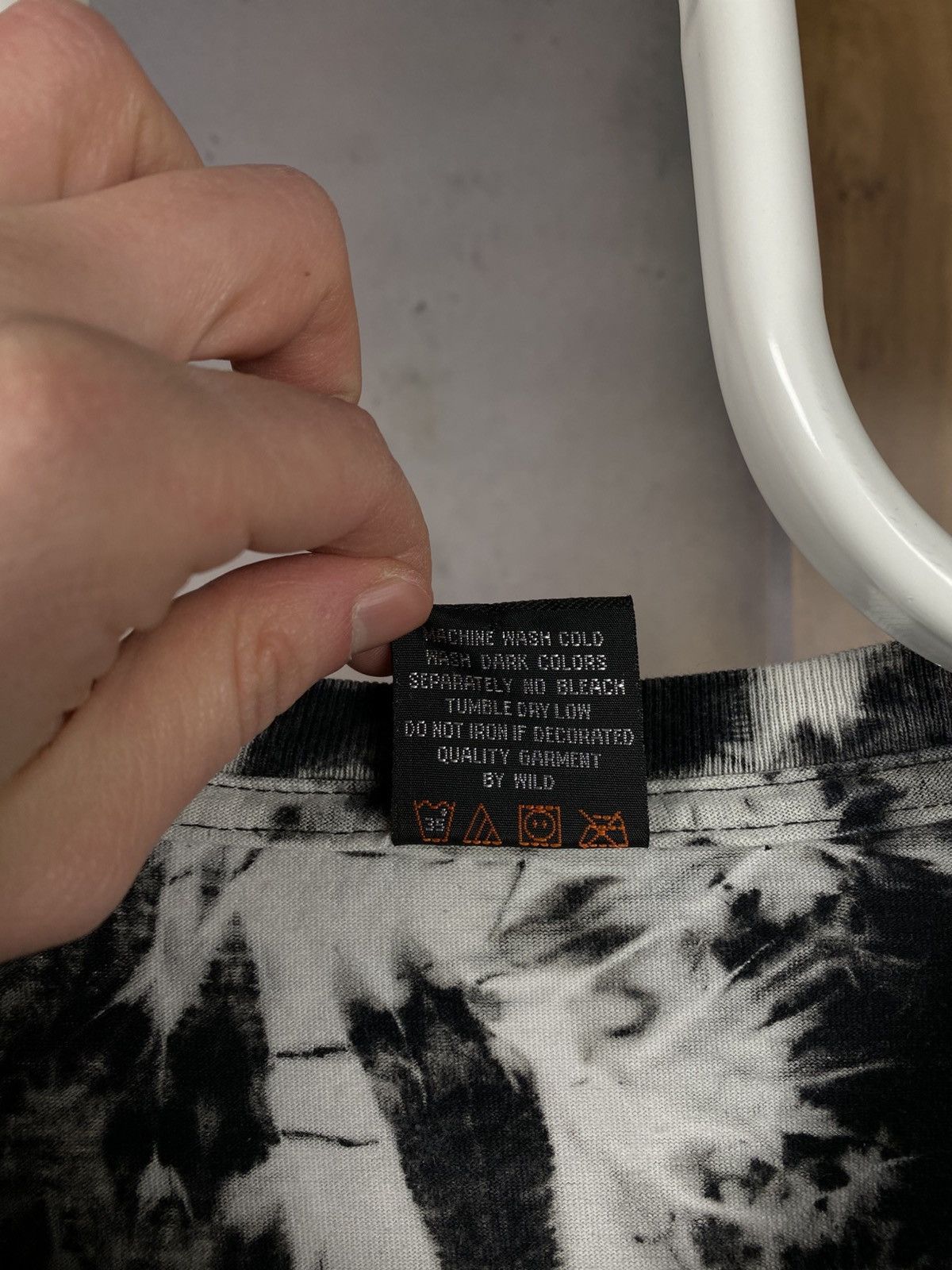 Vintage 💀Vintage 90s T-Shirt Wild Skeleton Death Tie Dye VTG Tee💀 Size US XXL / EU 58 / 5 - 12 Thumbnail