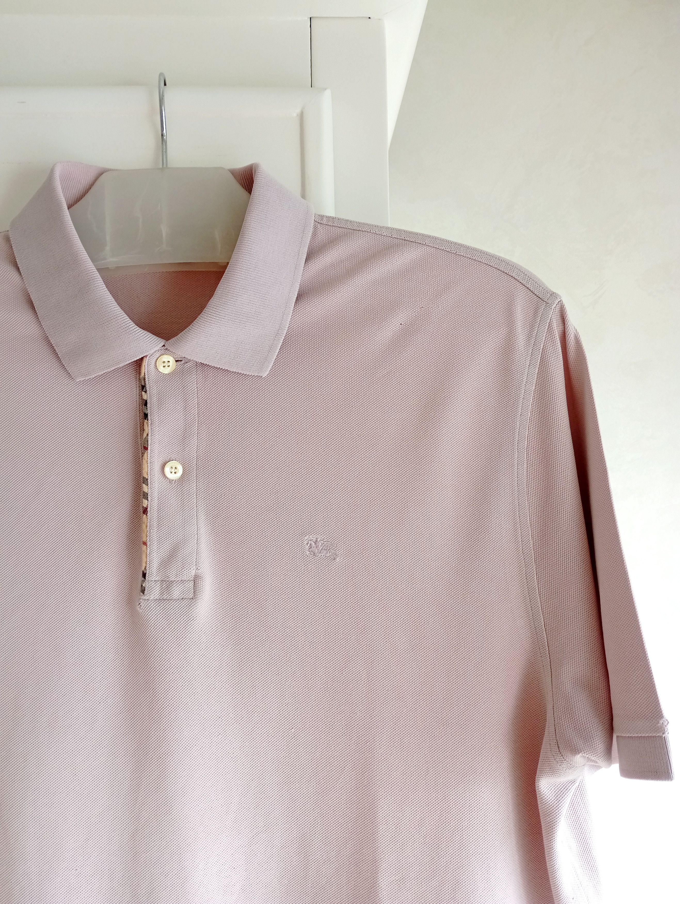 Burberry Vintage Burberry Polo Size US L / EU 52-54 / 3 - 8 Thumbnail