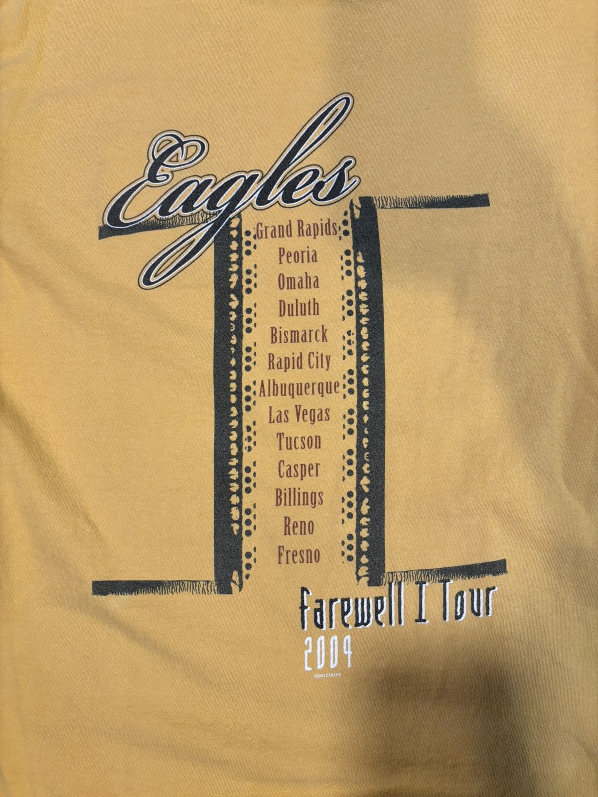 Band Tees × Vintage Vintage 2004 The Eagles T Shirt Size US M / EU 48-50 / 2 - 4 Thumbnail