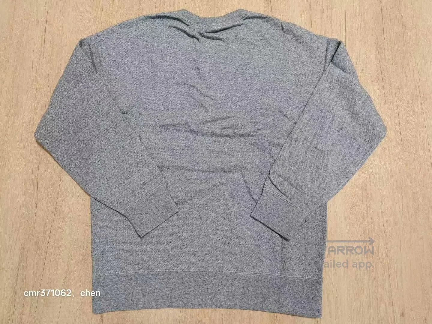 Visvim visvim 20SS Grey Jumbo Sweatshirt. Size US S / EU 44-46 / 1 - 5 Thumbnail