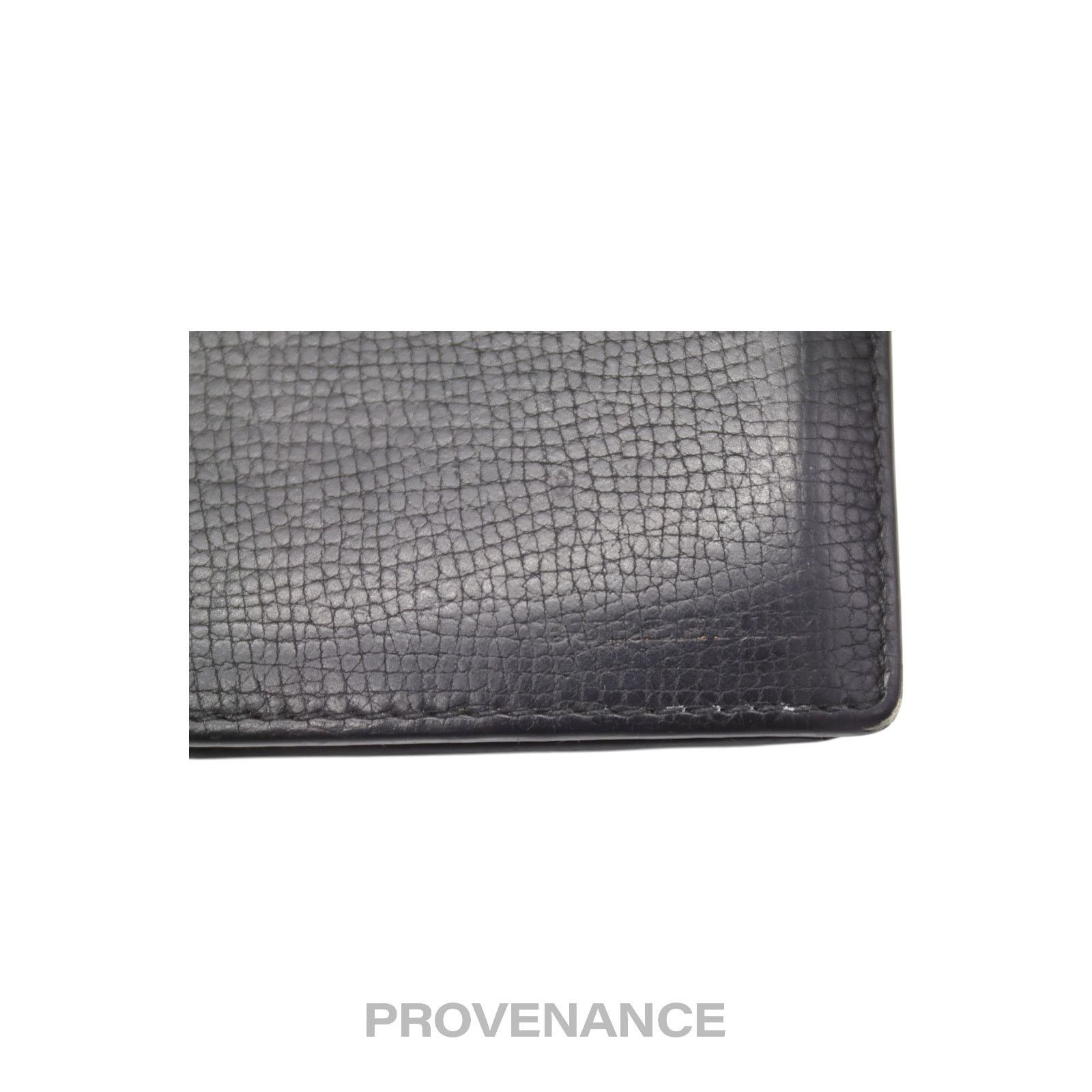 Burberry 🔴 Burberry Bifold Wallet - Nova Check Navy Leather Size ONE SIZE - 6 Thumbnail