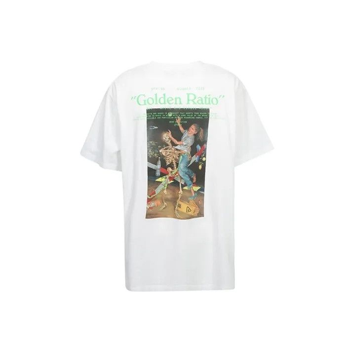 Off-White OFF-WHITE Skull Painting Short Sleeve T-Shirt 0079 Size US S / EU 44-46 / 1 - 1 Thumbnail