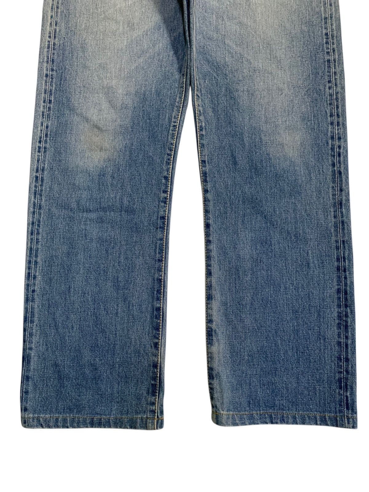 Japanese Brand VINTAGE EDWIN SELVEDGE 505Z JAPANESE FADED DISTRESSED DENIM Size US 34 / EU 50 - 7 Thumbnail
