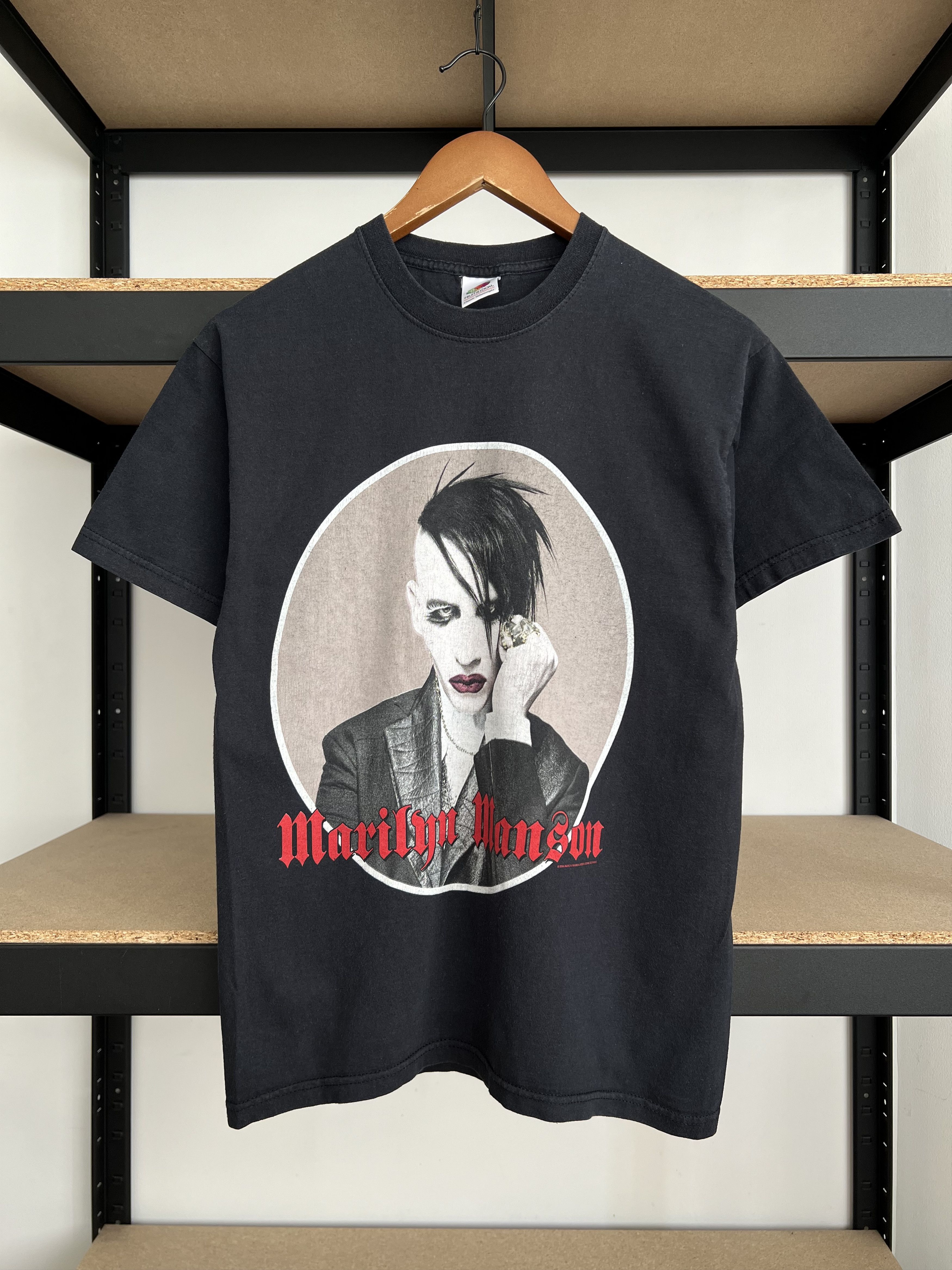 トップス Marilyn Manson AGAINST ALL GODS 2004 Vintage 2004 MARILYN MANSON Against All Gods American Tour T