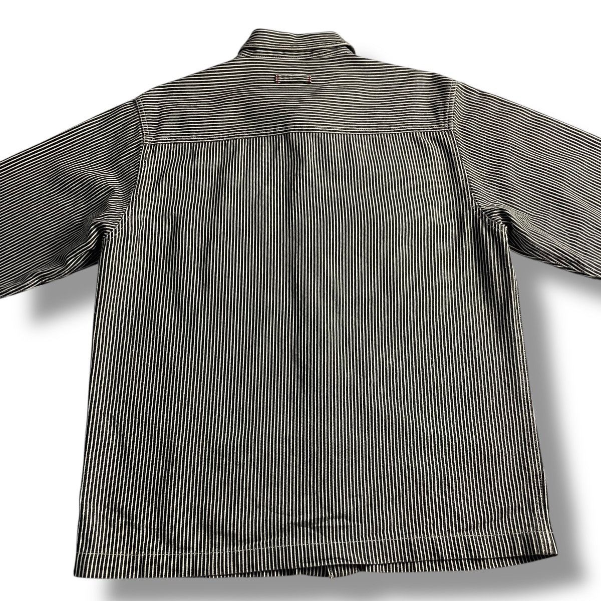 Kapital 🇯🇵 NEVER SEEN THING STRIPES HICKORY JACKET Size US M / EU 48-50 / 2 - 12 Thumbnail