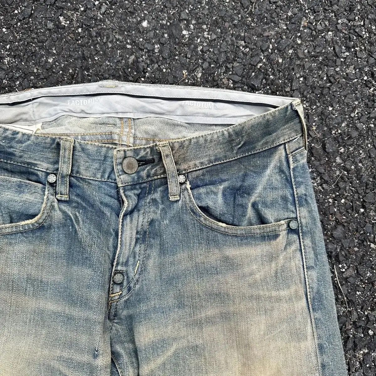 FACTOTUM 💥STEALS💥FACTOTUM JEANS REDLINE HIDDEN RIVET SELVEDGE PANTS Size US 29 - 4 Thumbnail