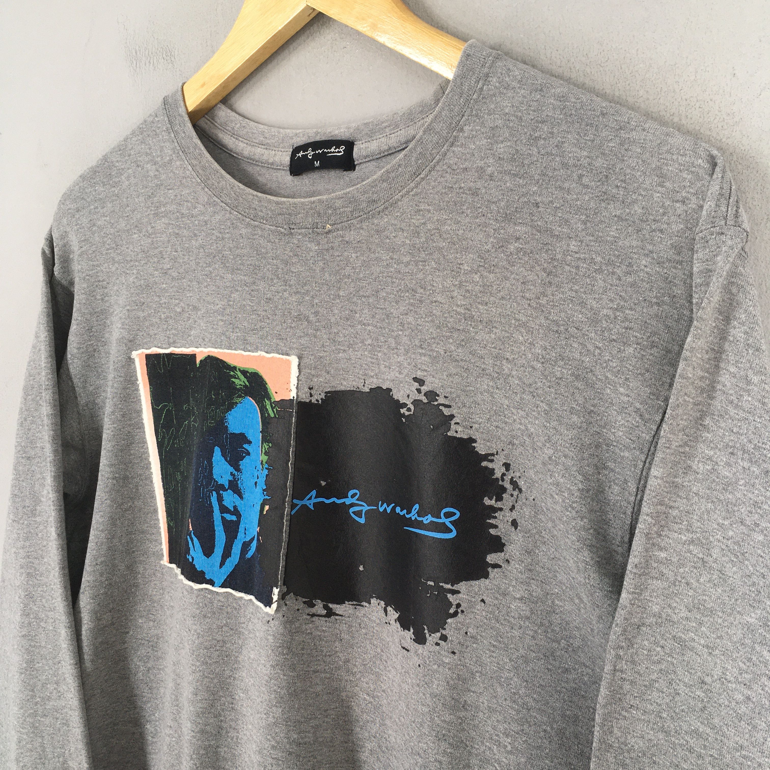 Andy Warhol Vintage Andy Warhol Dollar Art Gray T shirt Medium Size US M / EU 48-50 / 2 - 3 Thumbnail