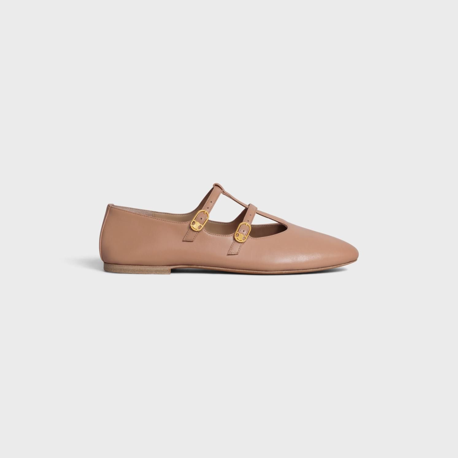 o1w1db10125 356853985C Les-Ballerina Flats in Beige