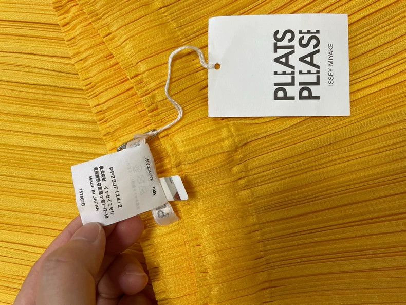 Issey Miyake Issey Miyake Yellow pleated pants Size 25" / US 0 / IT 36 - 5 Thumbnail