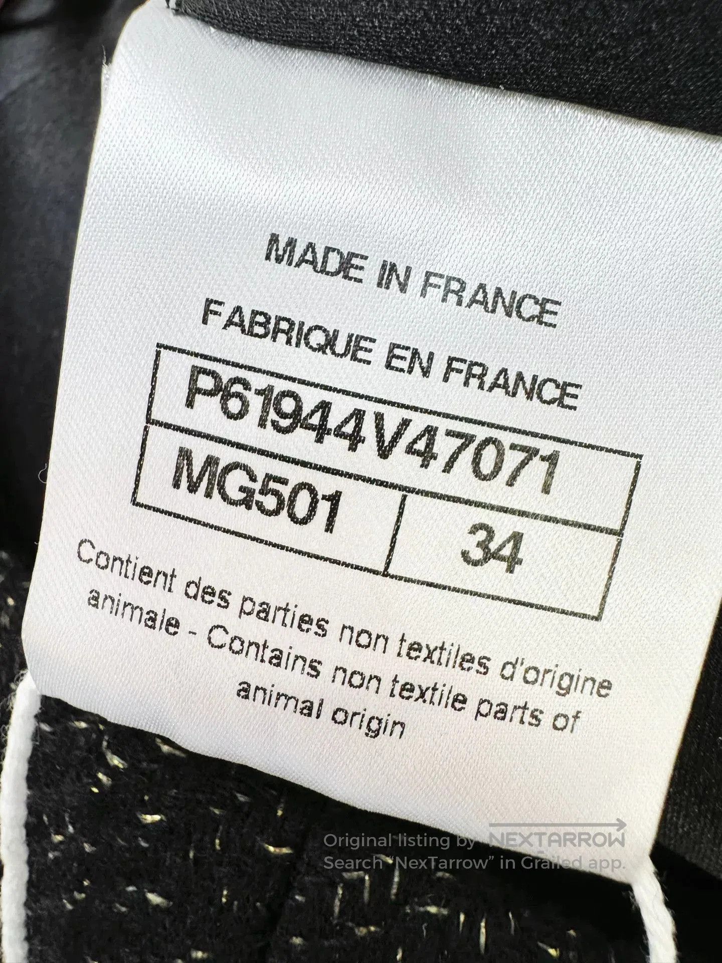 Chanel Chanel 19A Egypt Series Long Coat. Size XXS / US 00 / IT 34 - 6 Thumbnail