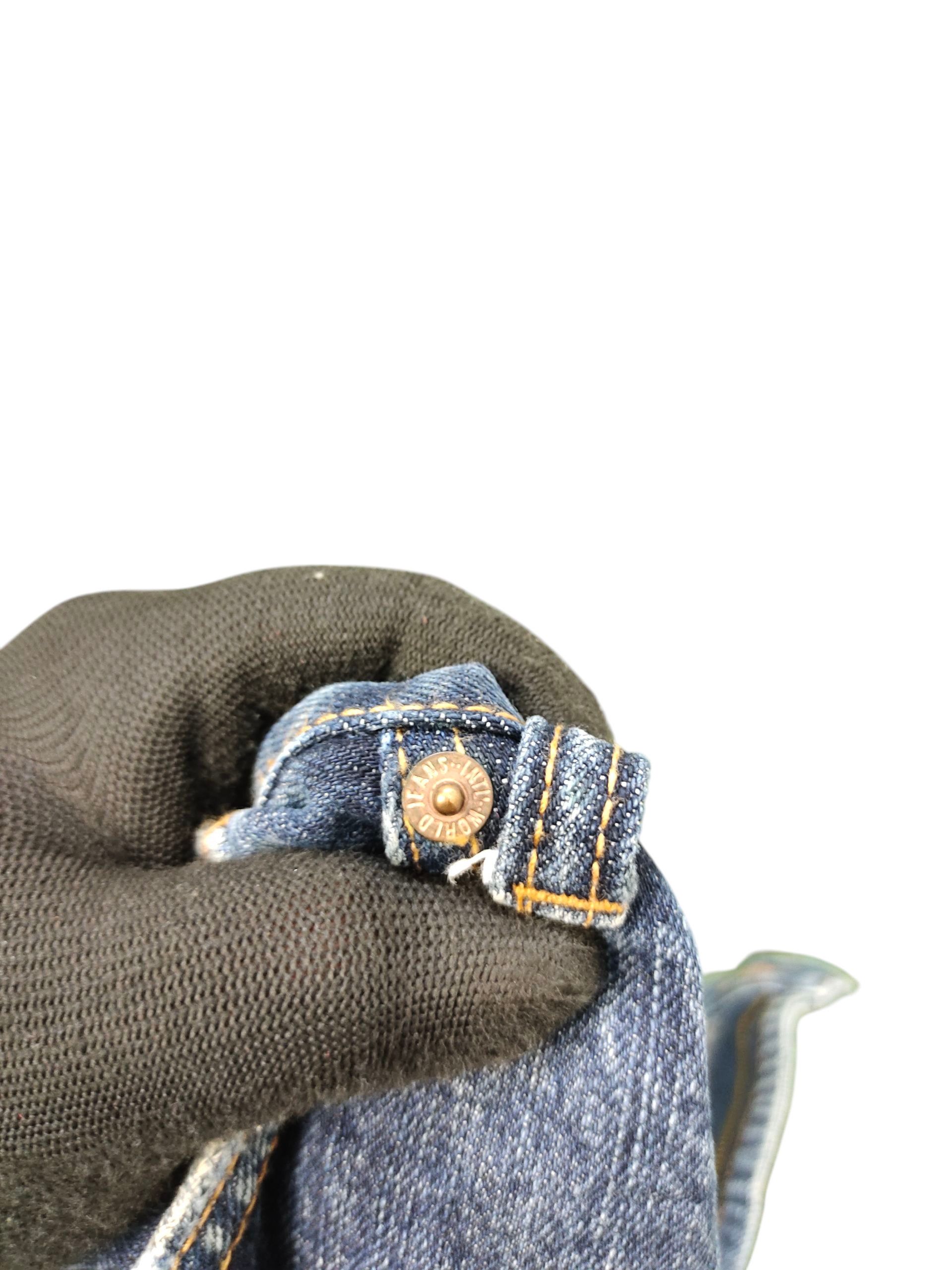 Kapital Vintage Japanese Brand Distress Denim Jeans Ppfm Undercover Size US 34 / EU 50 - 14 Thumbnail
