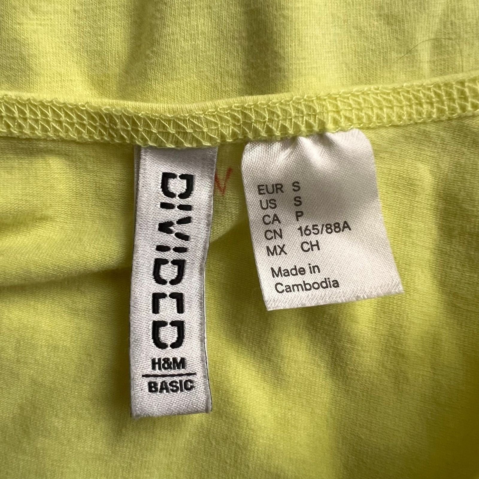 Divided Divided by H&M Yellow Tank Top, S Size S / US 4 / IT 40 - 3 Thumbnail