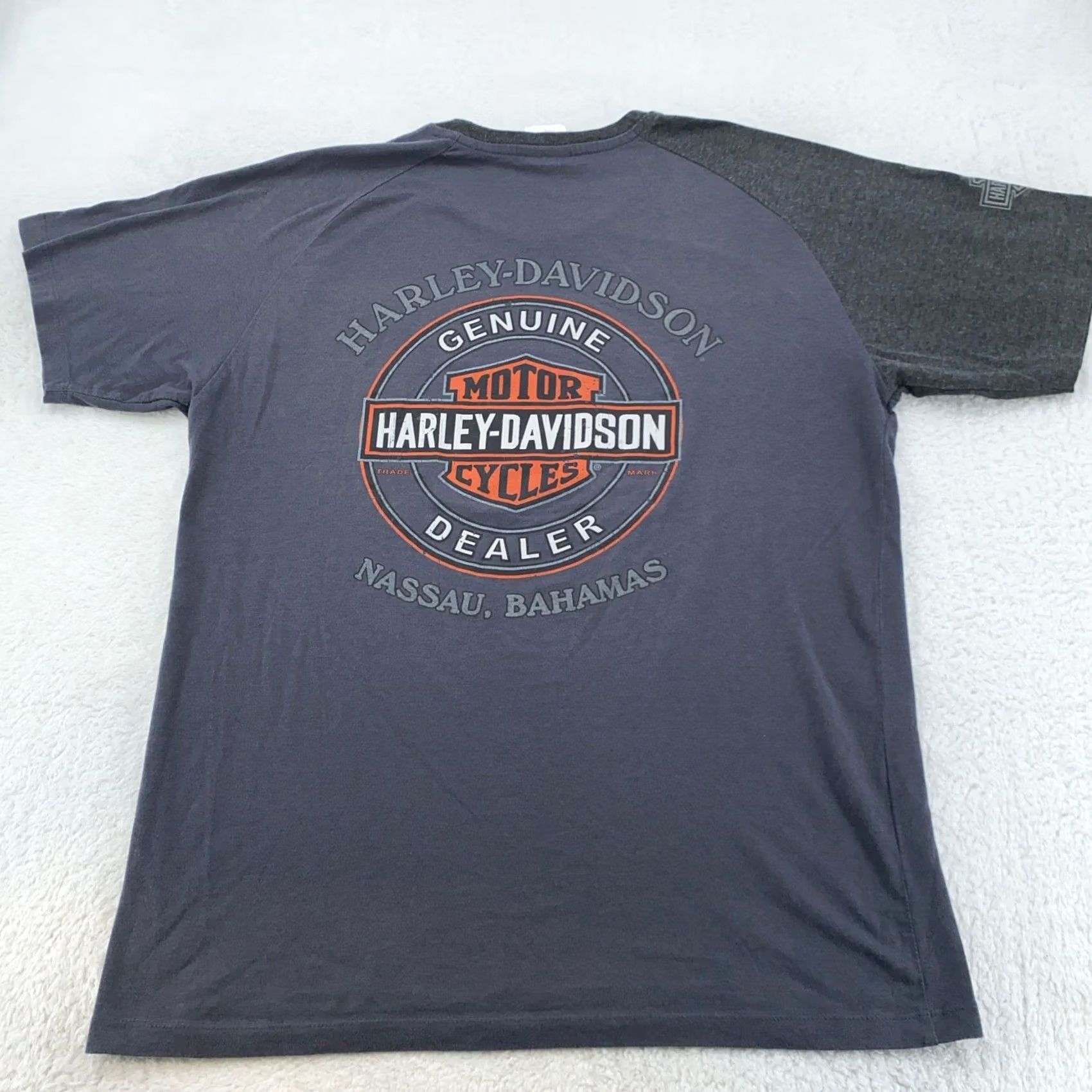 Harley Davidson Harley-Davidson Shirt Mens M/L Nassau Bahamas Dealer Biker Motorcycle 2018 Gray Size US M / EU 48-50 / 2 - 4 Thumbnail