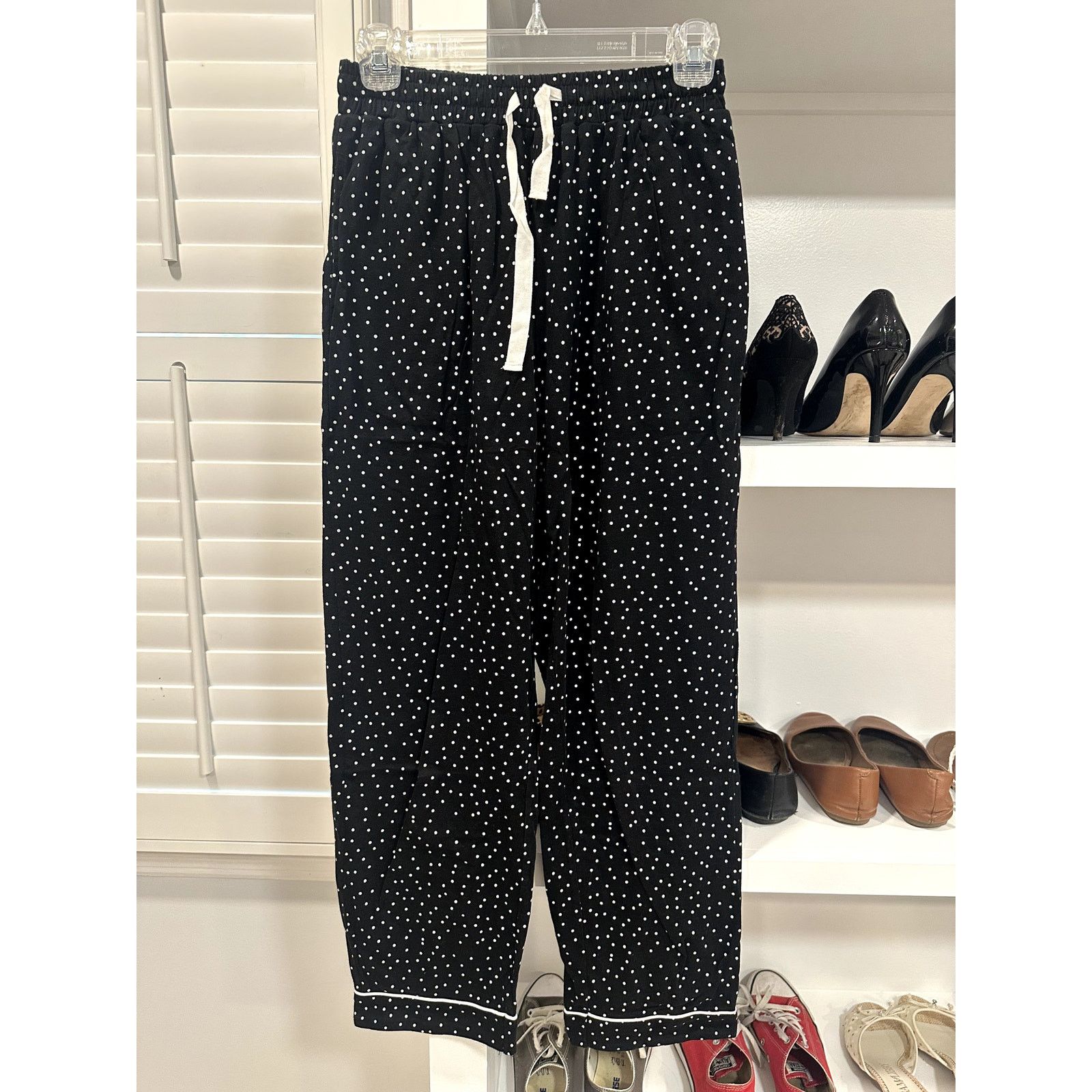 Other Joyarsia Women's Black White Polka Dot Pajama Set S NWOT Size ONE SIZE - 8 Thumbnail