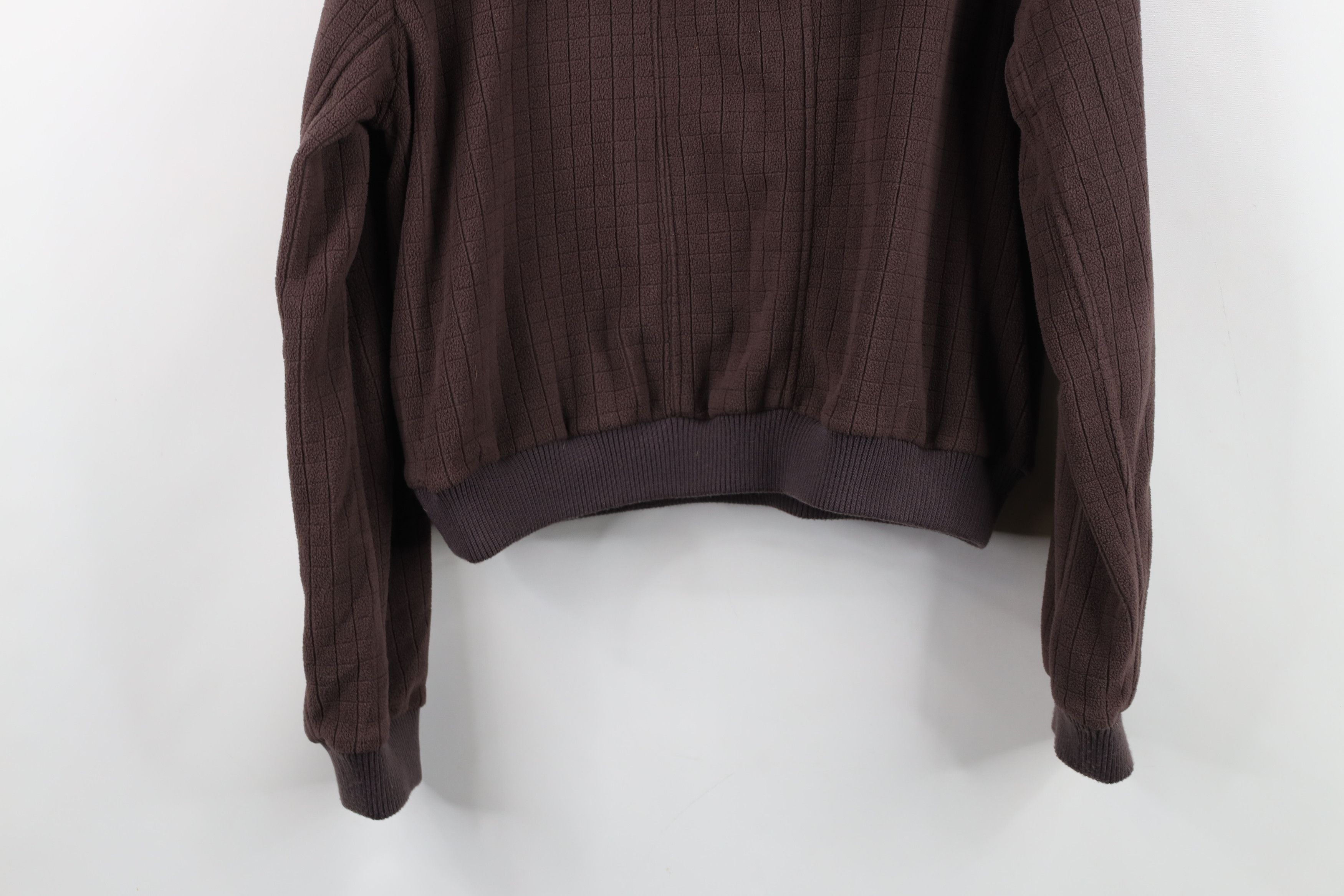 Vintage Beardedgoat Spell Out Sierra Fleece Hoodie Sweatshirt Brown Size M / US 6-8 / IT 42-44 - 13 Thumbnail