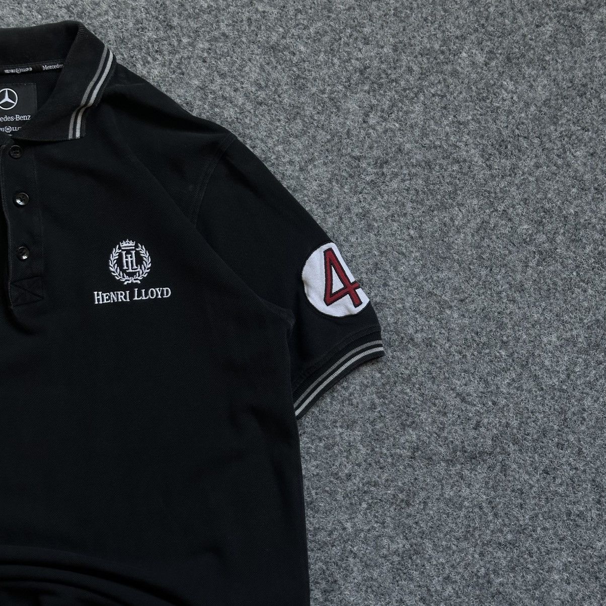 Mercedes-Benz VTG Mercedes Benz Henri Loyd Polo Size S Y2K 00s USA Sport-w Size US S / EU 44-46 / 1 - 6 Thumbnail