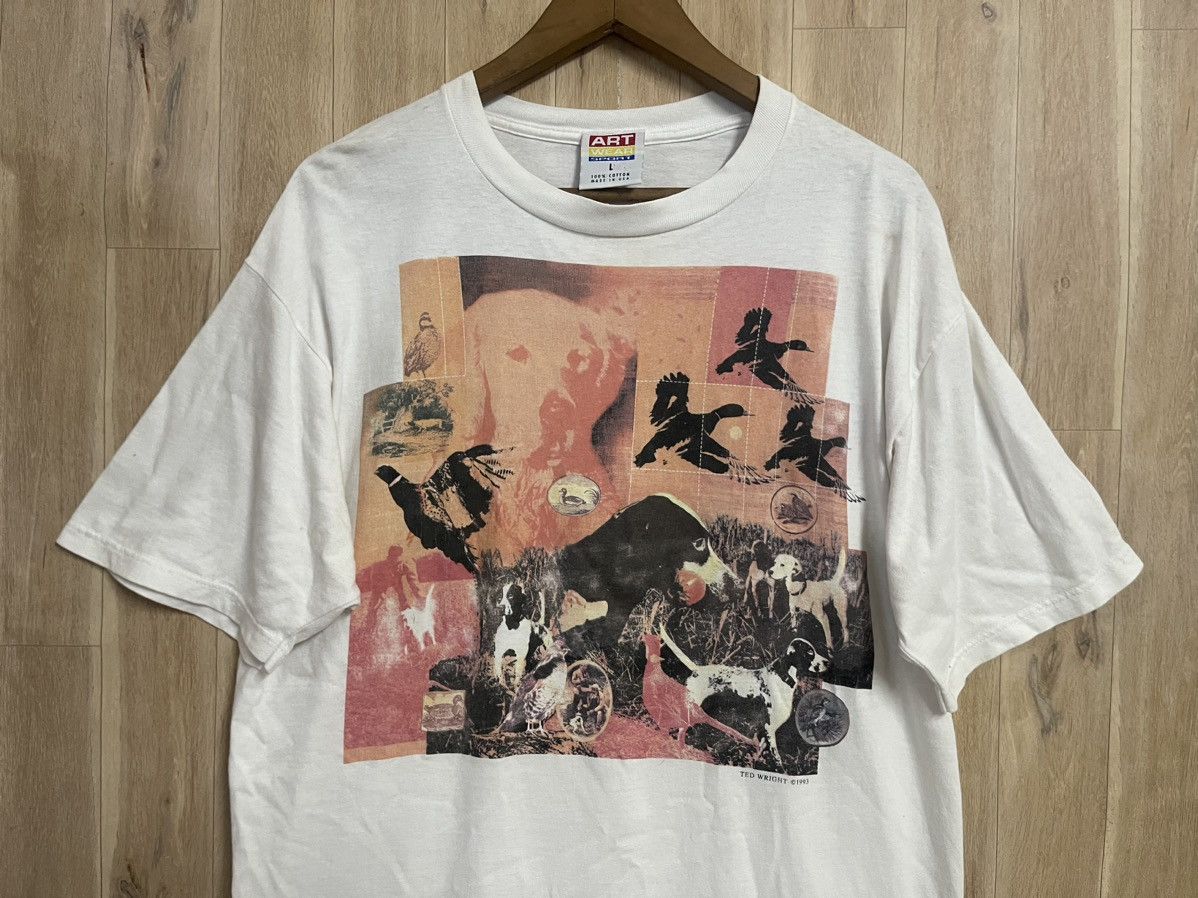 Arts & Science Vintage Art T shirt Ted Wright 1993 Warhol Basquiat Haring Size US L / EU 52-54 / 3 - 2 Thumbnail