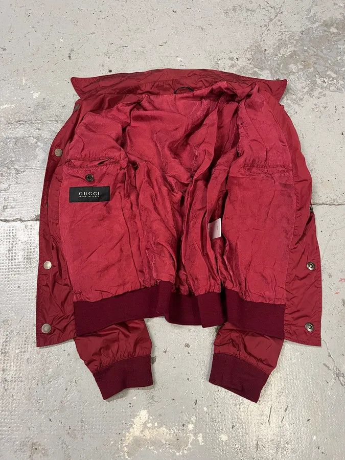 Gucci SS2009 Gucci Bordeaux Red Signature Jacket Size US M / EU 48-50 / 2 - 7 Thumbnail