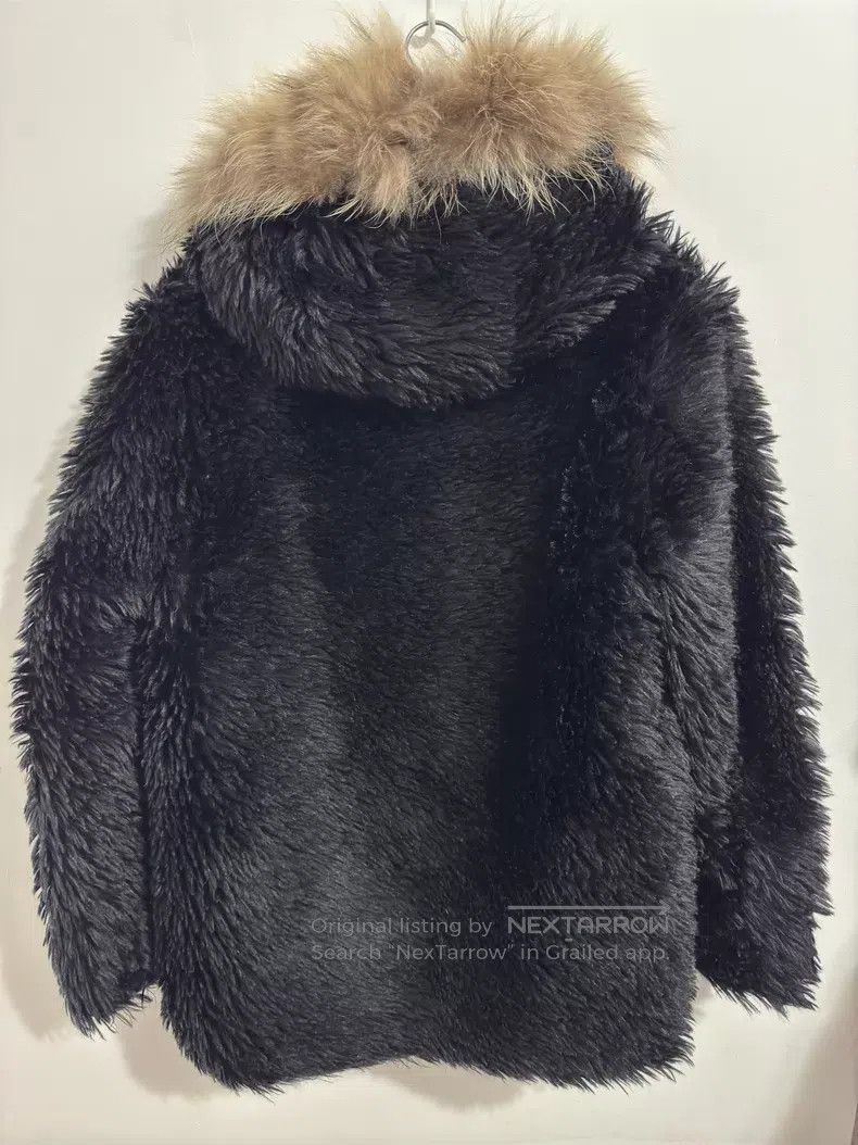 Saint Laurent Paris Saint Laurent Paris Raccoon Fur Collar Zippered Fur Coat Size US M / EU 48-50 / 2 - 2 Thumbnail