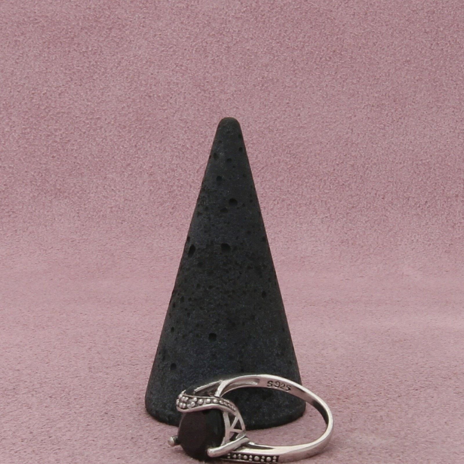 Sterling Silver sterling silver sapphire & cz crossover ring size 6.5 Size ONE SIZE - 5 Thumbnail