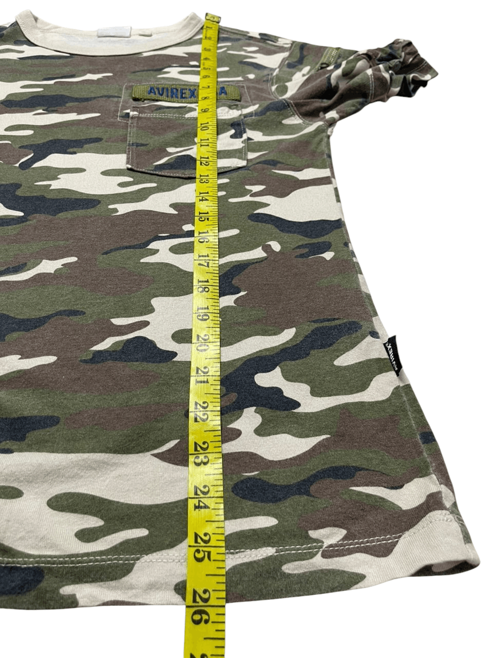Avirex Avirex Camouflage Fatigue Crew Neck Tee Size US S / EU 44-46 / 1 - 5 Thumbnail