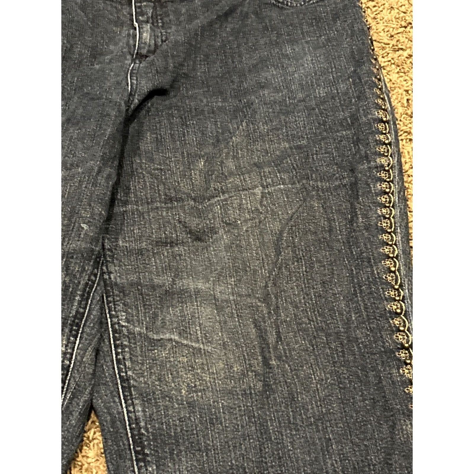 Charter Club Charter Club Jeans Women’s Denim Bootcut Cotton Blend 16W Blue A44 Regular Inseam 29" 37" Waist Pockets Mid Rise Size 38" / US 16 / IT 52 - 2 Thumbnail