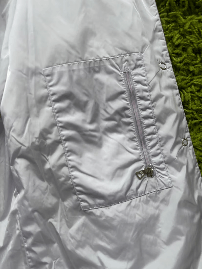 Prada c. 2000 Lilac Padded Snap Button-Up Shirt Size M / US 6-8 / IT 42-44 - 7 Thumbnail