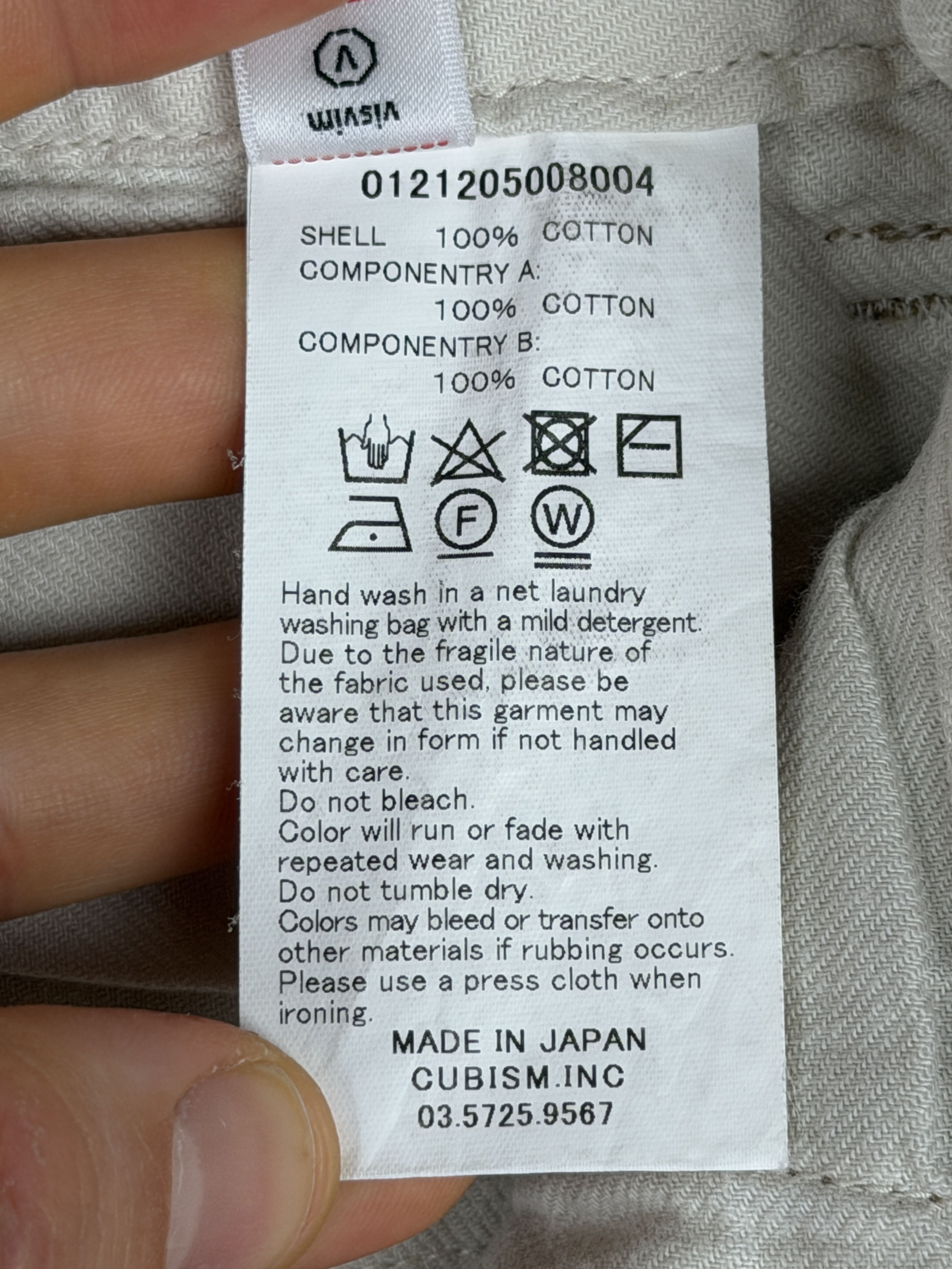Visvim FW21 Chino Pants HW Taper Size US 32 / EU 48 - 9 Thumbnail