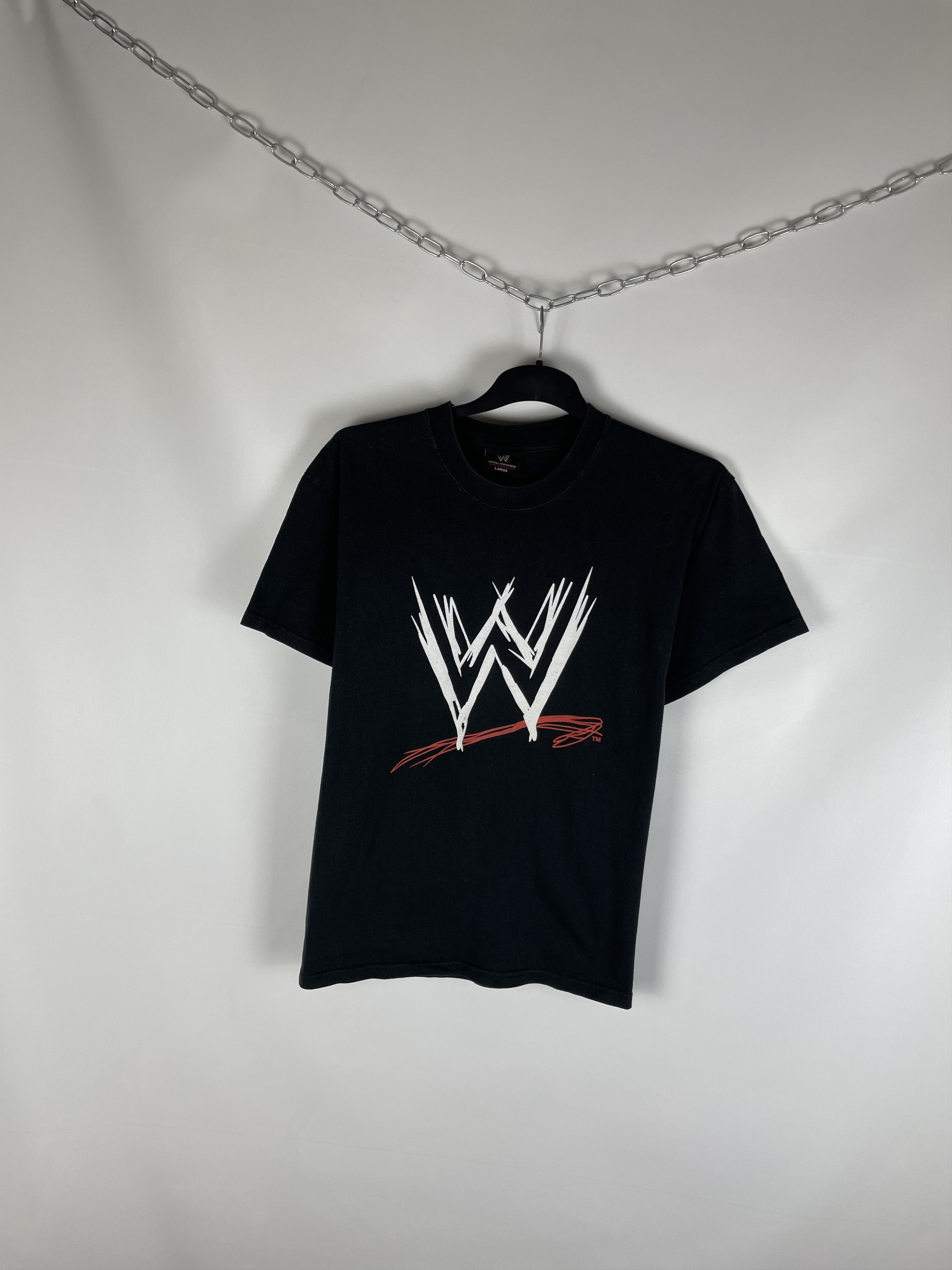Vintage Vintage WWE T-Shirt Size US L / EU 52-54 / 3 - 2 Thumbnail